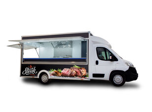 جديد BANNERT ***NA ZAMÓWIENIE***FOOD TRUCK Imbiss Handlowy
