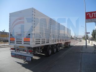 جديدة العربات نصف المقطورة شاحنة نقل الحبوب Ozmen Damper With Side Doors and Extensions