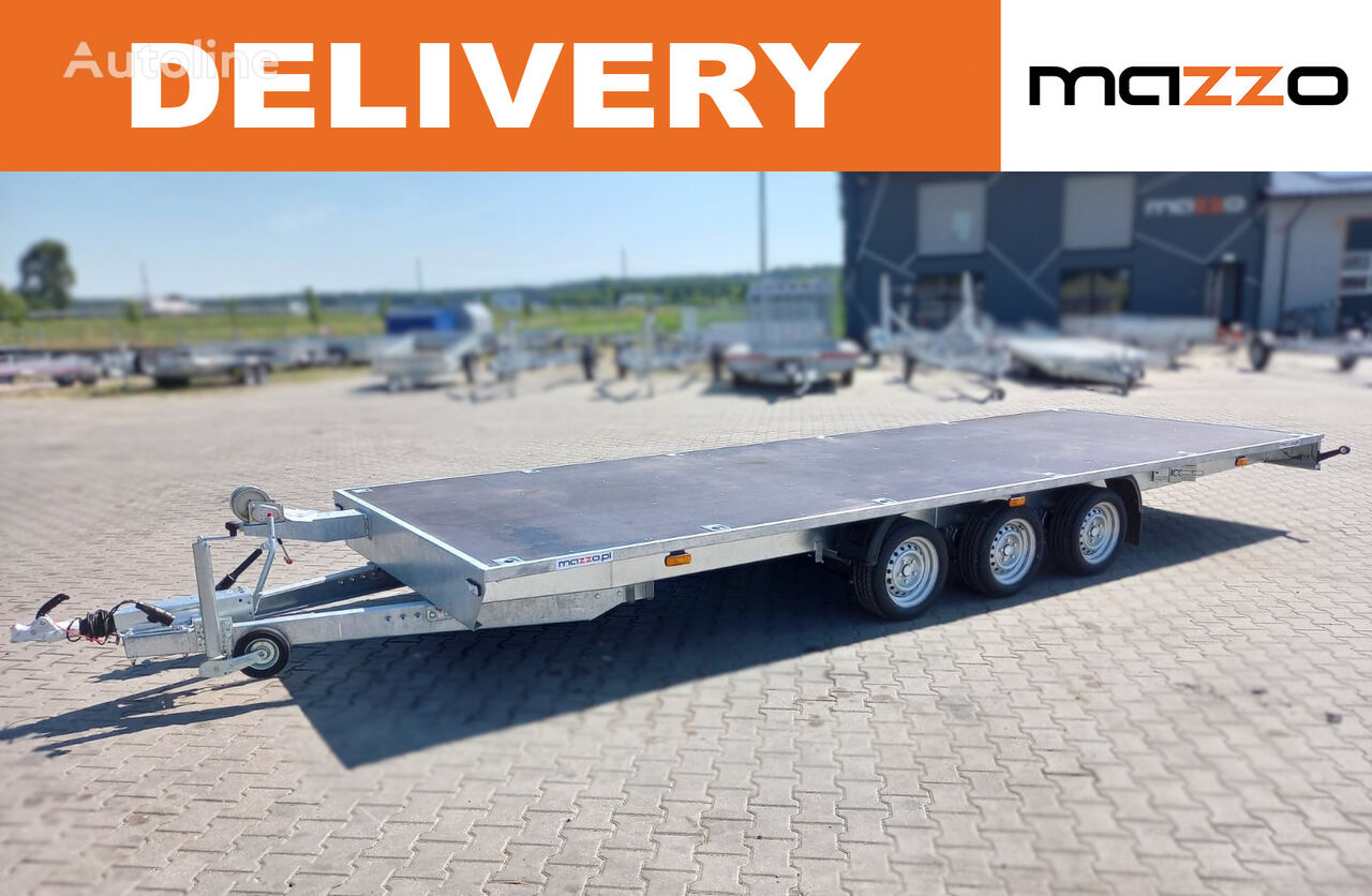 جديد العربات المقطورة شاحنة نقل السيارات AT602135 Platform trailer 600x210cm 3,5t