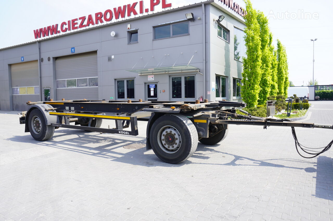 العربات المقطورة الشاسيه Kögel AWE 18 , BDF 7,5m , 2 axles , SAF axles