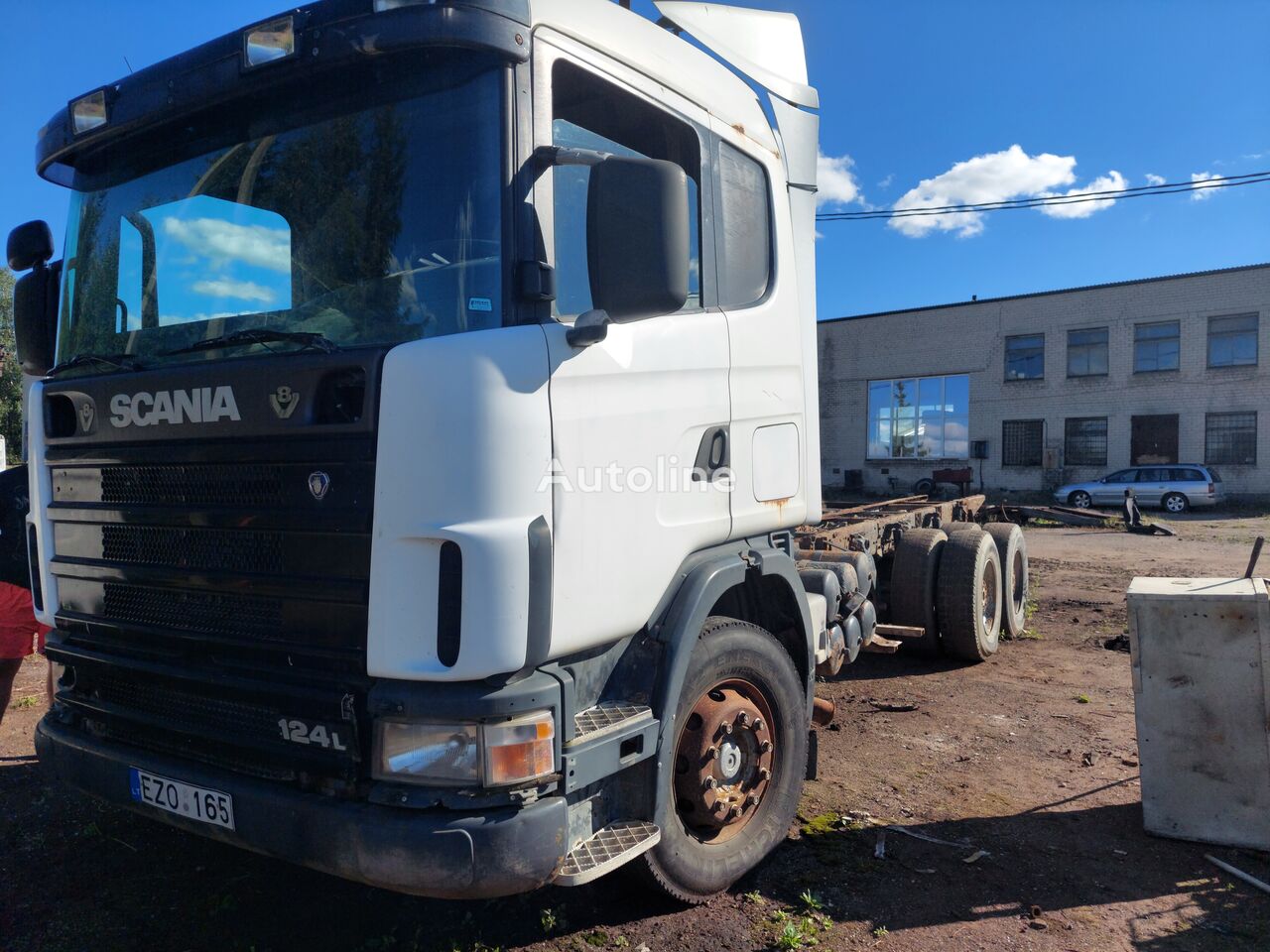 الشاسيه Scania R124L 580