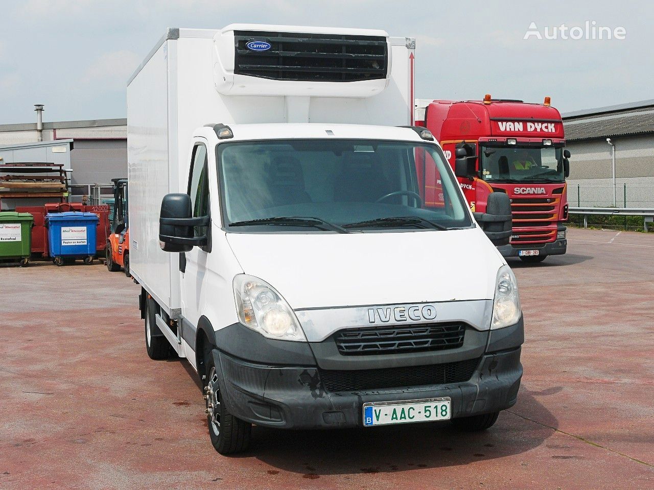 شاحنة التبريد < 3.5طن IVECO 35C15 3.0 DAILY KUHLKOFFER CARRIER XARIOS 600 MT