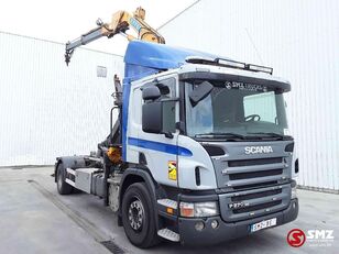 شاحنة نقل الحاويات Scania P 270 Effer 150 2s+ container