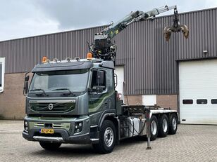 شاحنة نقل الحاويات Volvo FMX 420 / Euro5 EEV / 8x4 / Palfinger Epsilon Z-kraan / Cont sys