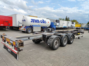 العربات نصف المقطورة شاحنة نقل الحاويات Schmitz Cargobull SCF 24 3-Assen SAF - LiftAs - Alle Containers - Schuifkop - Schi