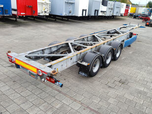 العربات نصف المقطورة شاحنة نقل الحاويات Van Hool A3C002 3 Axle ContainerChassis 40/45FT - Galvinised Chassis - 44