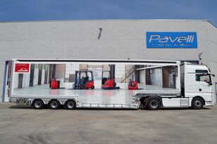 جديد نصف مقطورة ستائر منزلقة Pavelli CURTAINSIDER