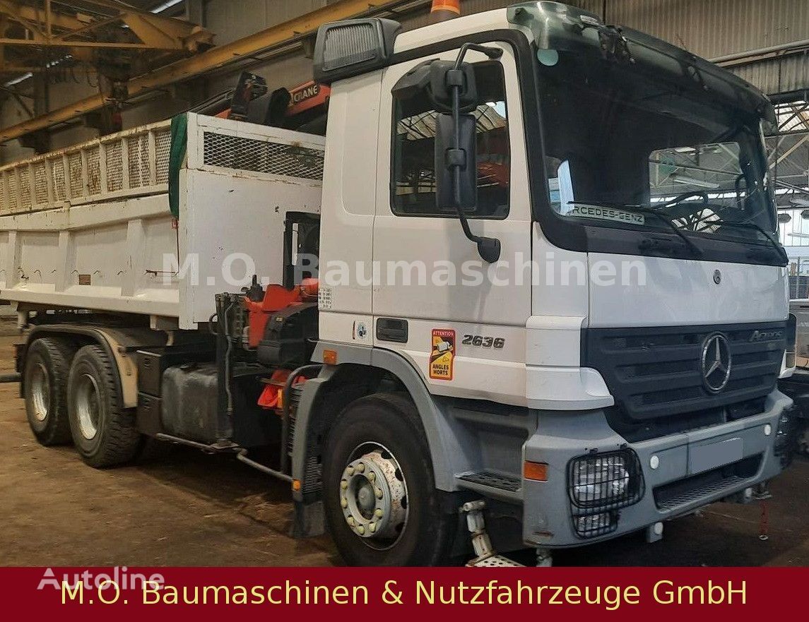 شاحنة قلابة Mercedes-Benz Actros 2636