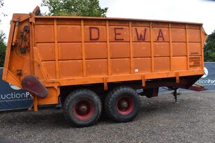 العربات المقطورة شاحنة مسطحة Dewa  HW24