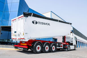 جديدة العربات نصف المقطورة شاحنة نقل الحبوب Tisvol 60 м3 (6000кг) гарантія 5 років