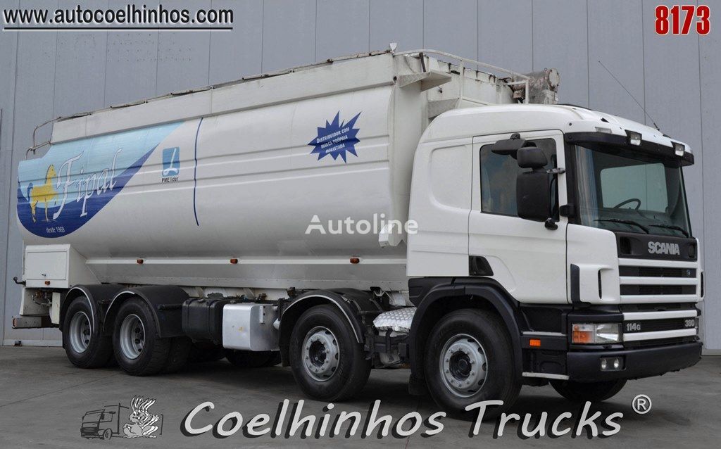 شاحنة نقل الحبوب Scania 114G 380