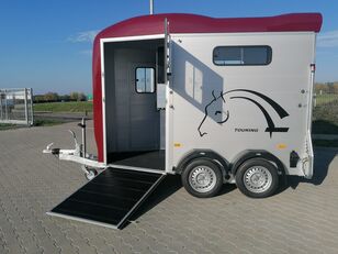 جديد مقطورة لنقل الخيول Cheval Liberté Touring country horse trailer with front entrance