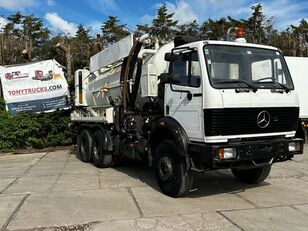 ماكينة تنظيف المجاري Mercedes-Benz SK 2635 V8 6X4 Hellmers Sewer Truck Vacuum and Pressure