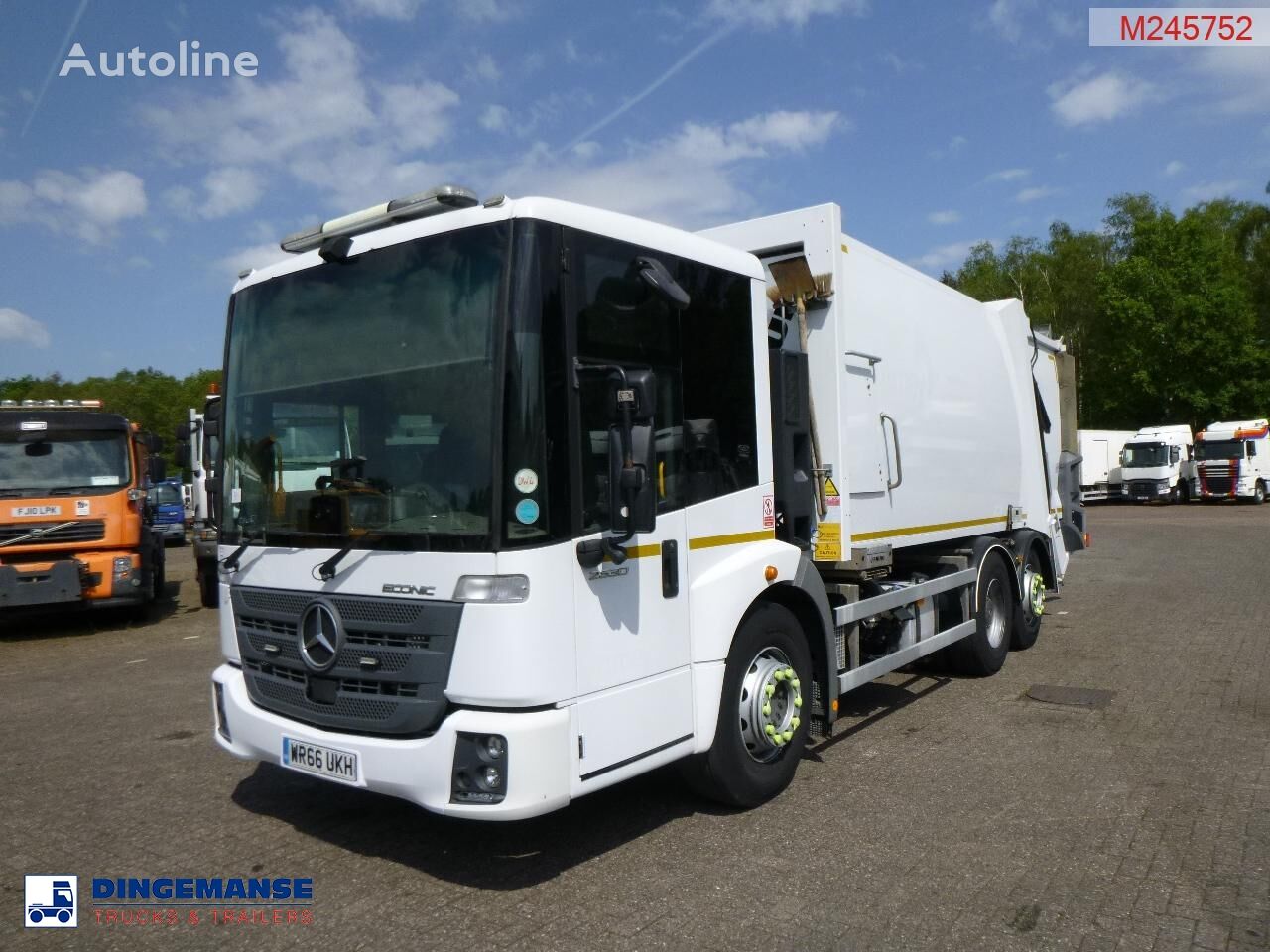 شاحنة جمع ونقل النفايات Mercedes-Benz Econic 2630 6x2 RHD Euro 6 Refuse truck