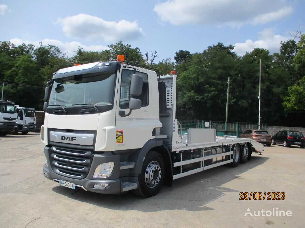 جديدة عربة مقطورة مسطحة DAF CF 450 6X2/4 Porteur MX-11 TEPEMATIC 14T