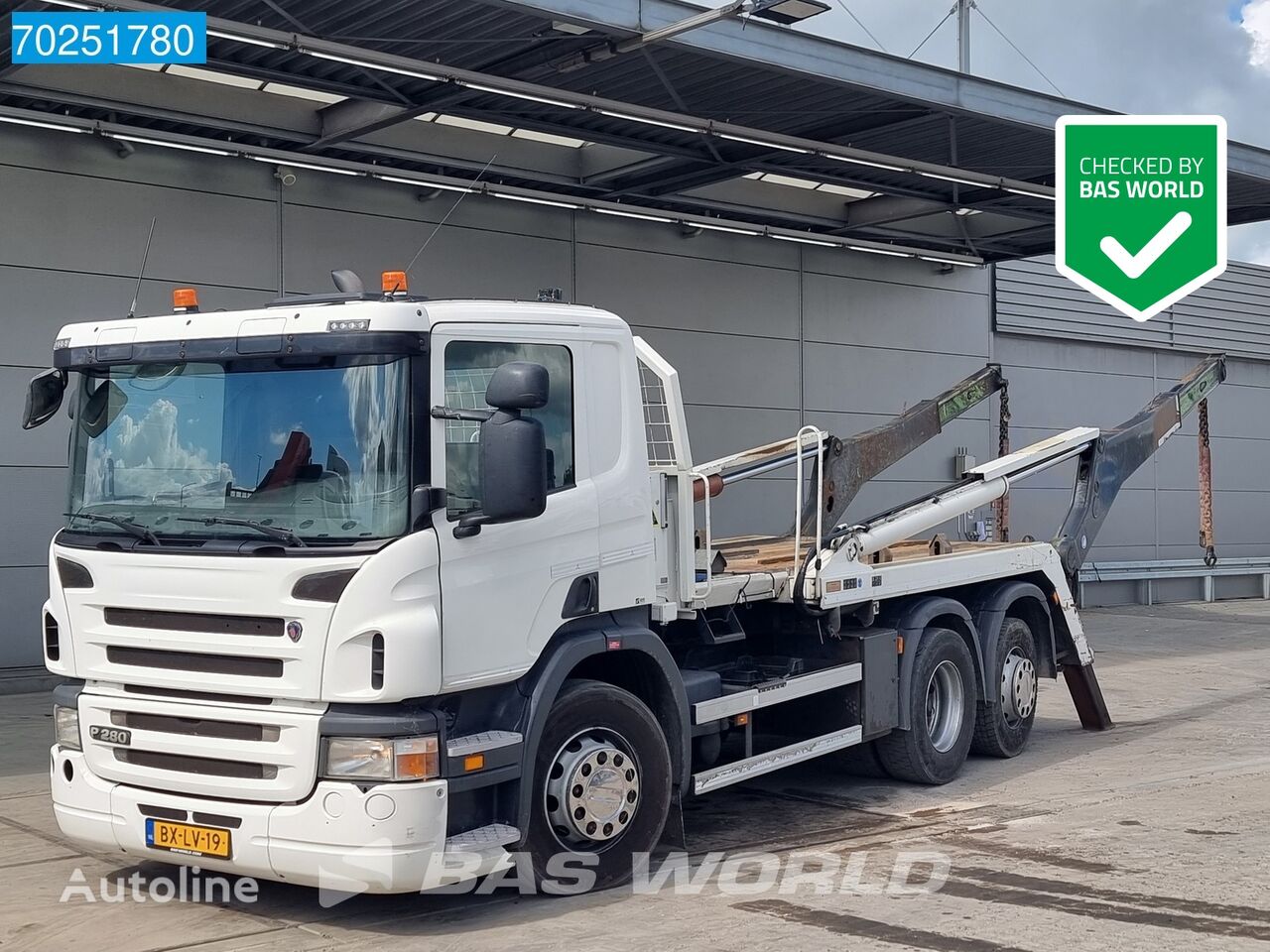 شاحنة نقل المخلفات Scania P280 6X2 NL-Truck 19T Lift+Lenkachse