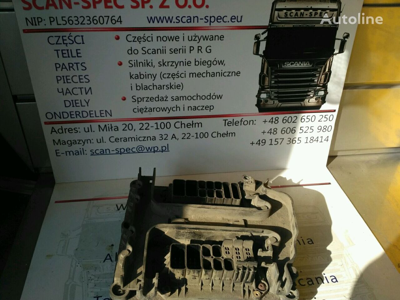وحدة التحكم Scania ECU EMS 1893203 لـ السيارات القاطرة Scania P R G T DC16 19