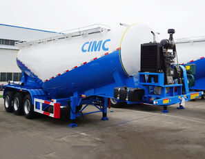 جديد شاحنة الصهريج لنقل الإسمنت CIMC CIMC 40 Cubic Cement Bulk Trailer | Bulk Tanker Price in Rwada