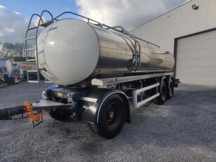 مقطورة بصهريج لنقل الأغذية ETA 3 AXLES INSULATED STAINLESS STEEL TANK 16500 L - LAIT/MILK/WATER