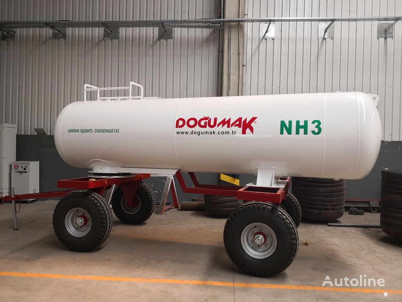 جديد عربة الصهريج لنقل الغاز Doğumak Ammonia fertilizer application Tank (NH3) 5,5 M3