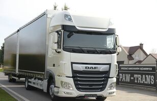 صندوق خلفي مغطى DAF XF 106.450 ///* 2020 */// TANDEM PRZEJAZDOWY /// JAK NOWY