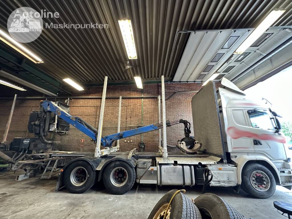 شاحنة نقل الأخشاب Scania R 580