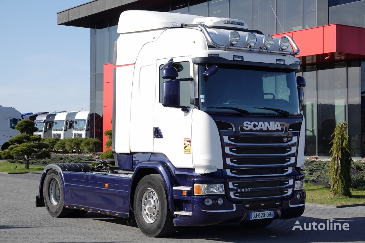 السيارات القاطرة Scania R 450 / RETARDER / I-PARK COOL / EURO 6 / SPROWADZONA /