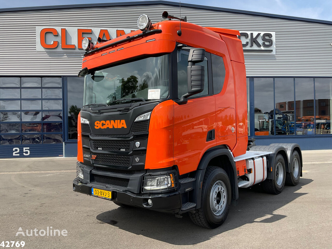 السيارات القاطرة Scania R 580 V8 6x4 Kiphydrauliek Just 279.176 km!